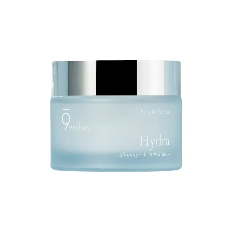 Combo Tinh Chất & Kem Dưỡng 9Wishes Hydra Ampule Serum 30ml & Hydra Ampule Cream 50ml