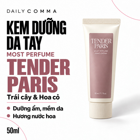 Kem Dưỡng Da Tay Daily Comma Most Perfume Hand Cream 50ml