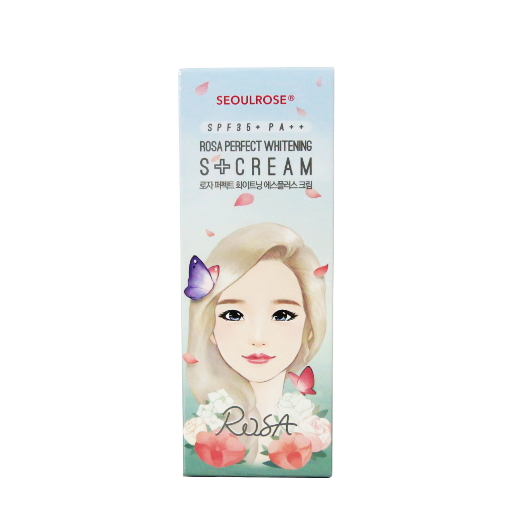 Kem Dưỡng Trắng Da SeoulRose Rosa Perfect Whitening S+ Cream  45ml