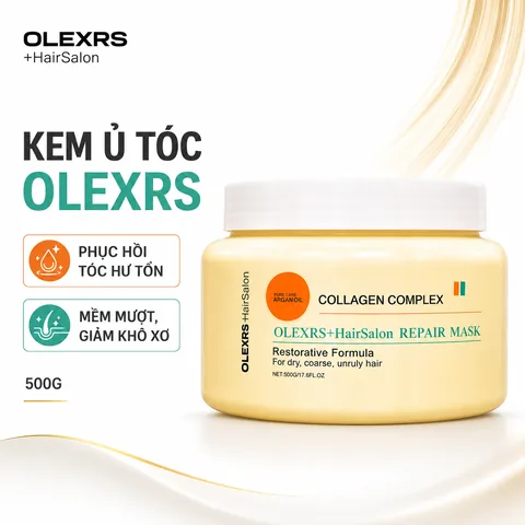 Ủ Tóc Olexrs Collagen Complex Repair Mask 500g (Mẫu Mới)