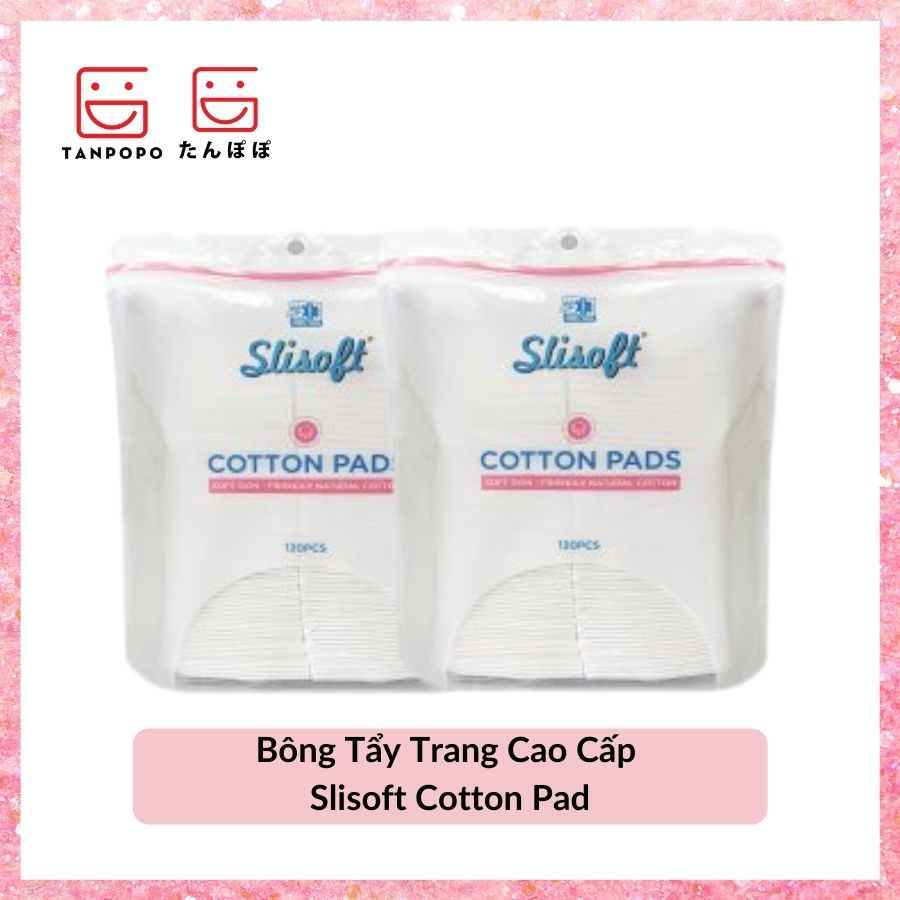 Bông Tẩy Trang Cao Cấp Slisoft Cotton Pad