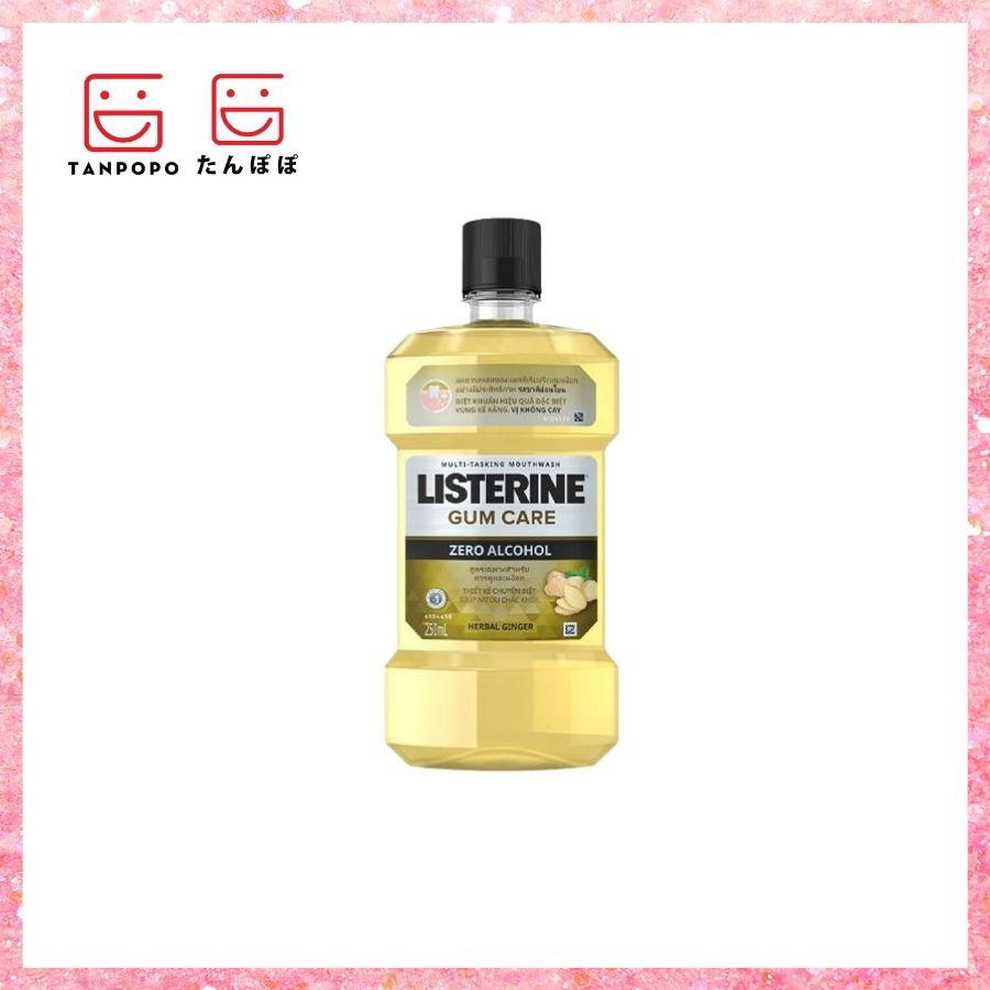 Nước Súc Miệng Listerine Gum Care Zero Alcohol