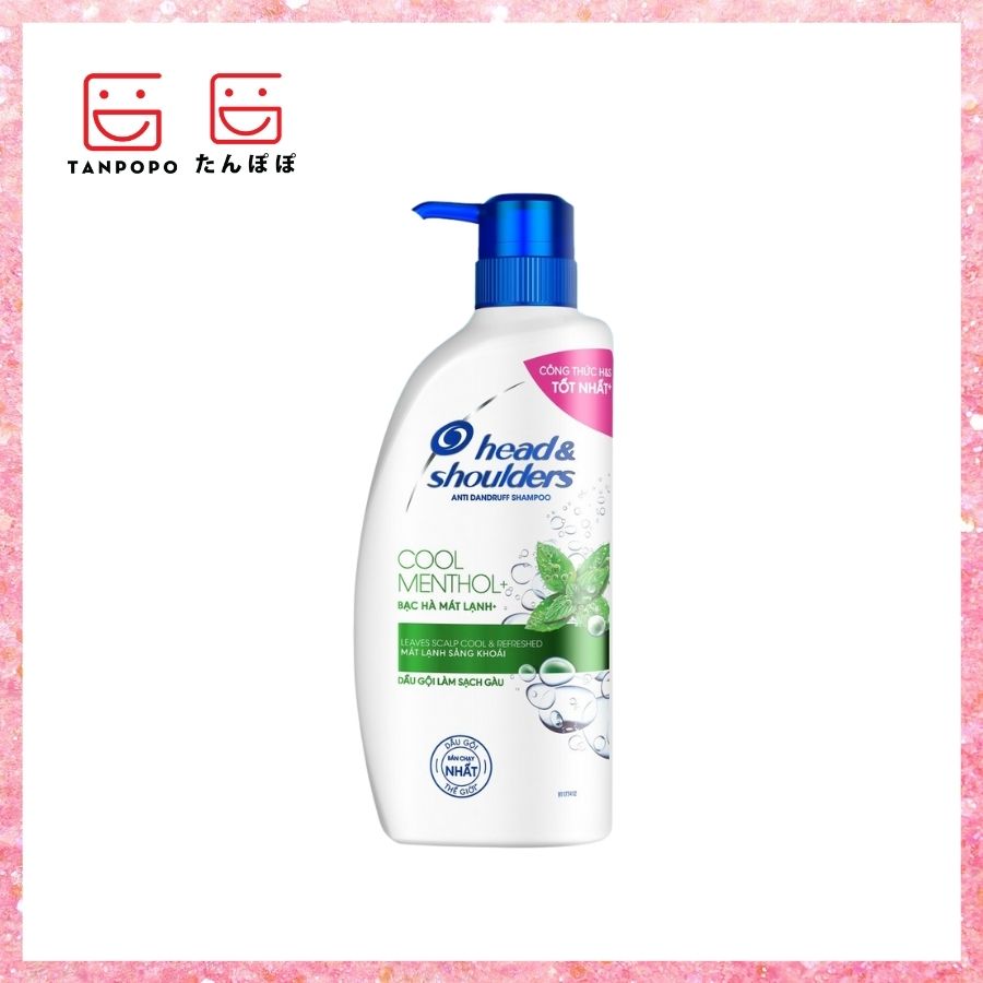 Dầu Gội Head & Shoulder Cool Menthol Bạc Hà Mát Lạnh