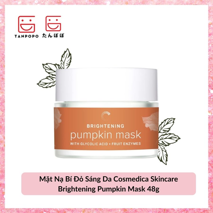 Mặt Nạ Bí Đỏ Sáng Da Cosmedica Skincare Brightening Pumpkin Mask 48g