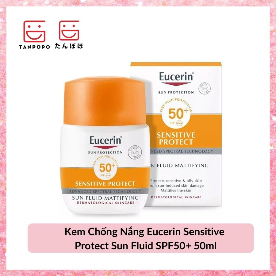 Kem Chống Nắng Eucerin Sensitive Protect Sun Fluid SPF50+ 50ml