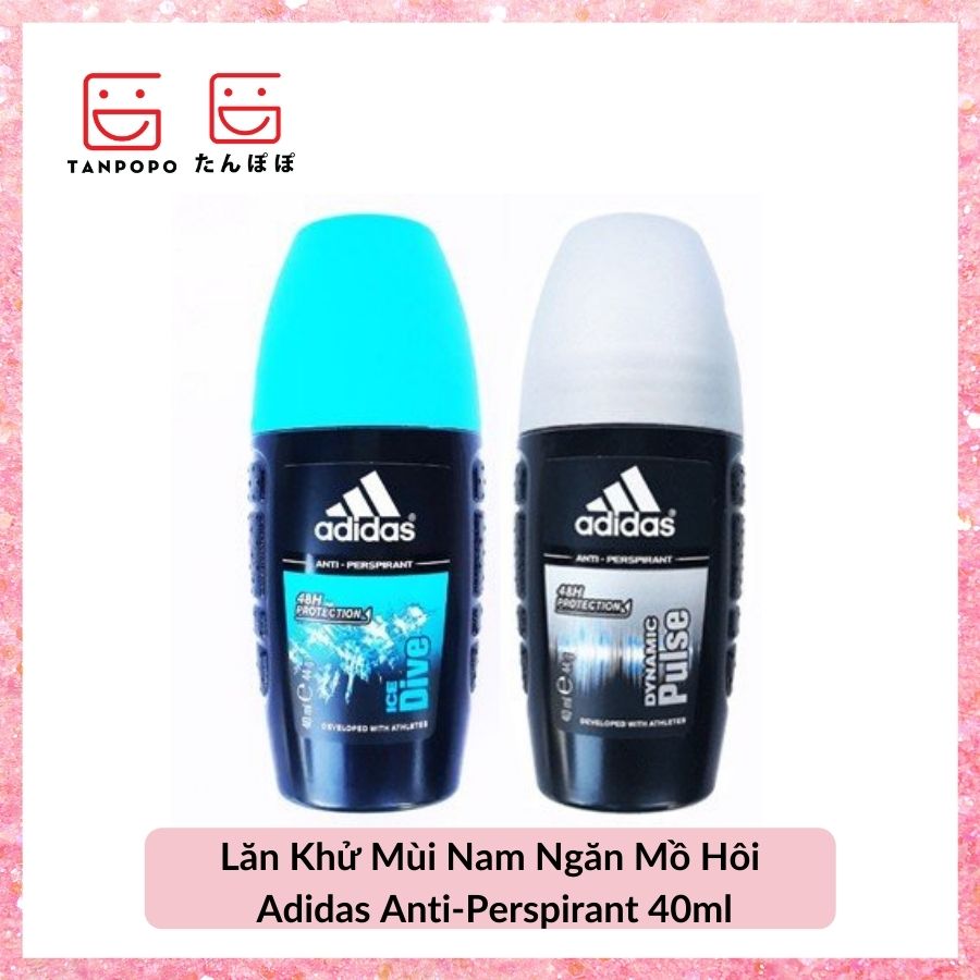 Lăn Khử Mùi Nam Ngăn Mồ Hôi Adidas Anti-Perspirant 40ml