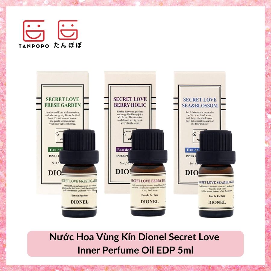 Nước Hoa Vùng Kín Dionel Secret Love Inner Perfume Oil EDP 5ml
