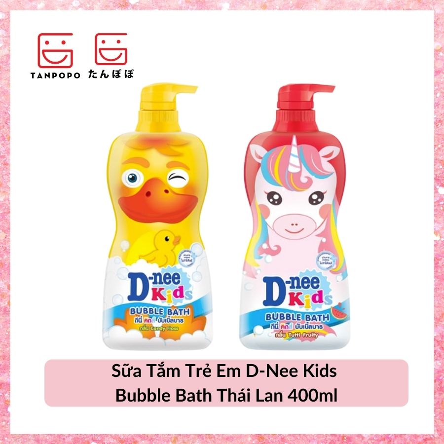 Sữa Tắm Trẻ Em D-Nee Kids Bubble Bath Thái Lan 400ml