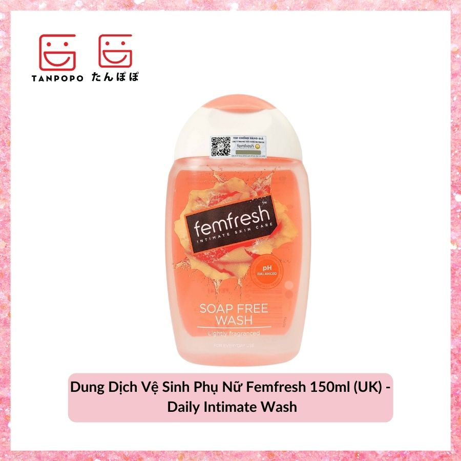 Dung Dịch Vệ Sinh Phụ Nữ Femfresh 150ml (UK) - Daily Intimate Wash