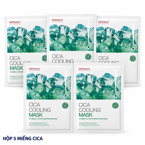 Mặt Nạ Làm Dịu Da Cell Fusion C Cooling Mask 27g