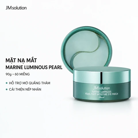 Mặt Nạ Mắt JMSolution Marine Luminous Pearl Ngọc Trai Mờ Quầng Thâm, Nếp Nhăn 90g