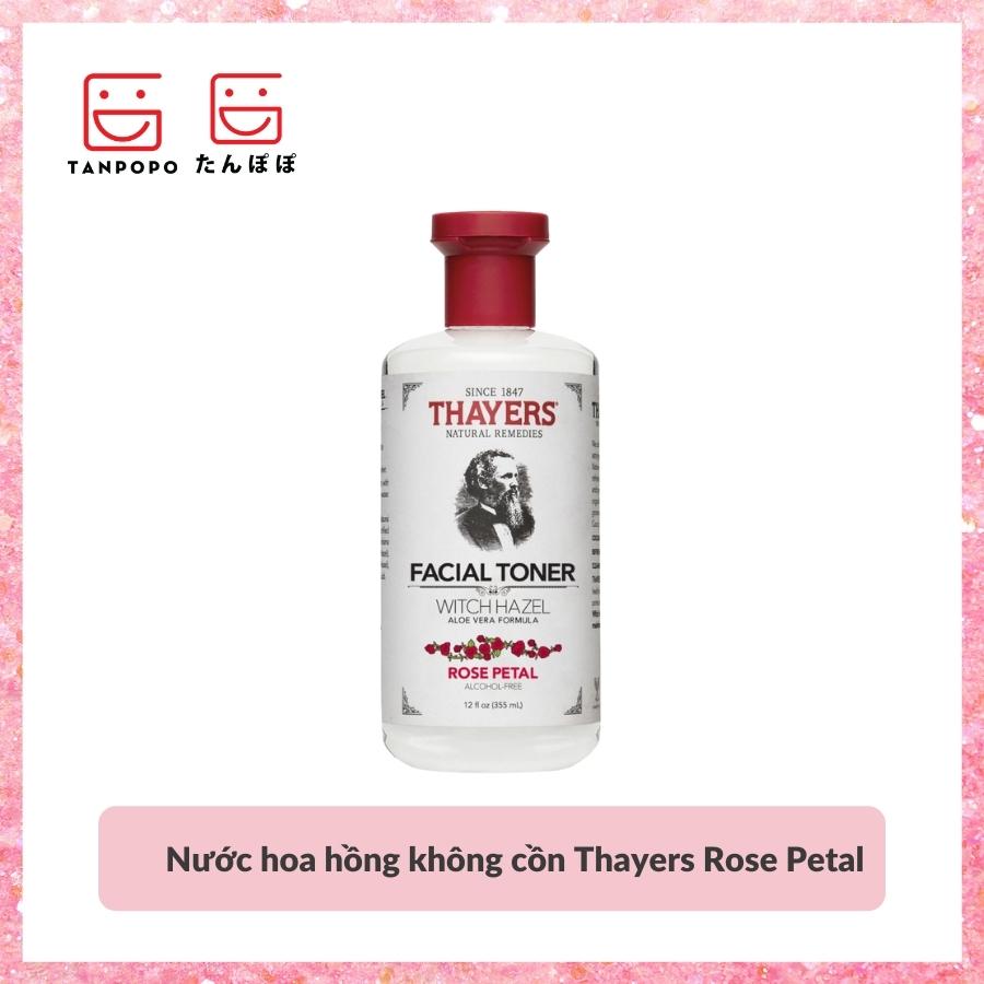 Nước hoa hồng không cồn Thayers Rose Petal