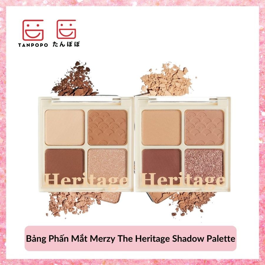 Bảng Phấn Mắt Merzy The Heritage Shadow Palette