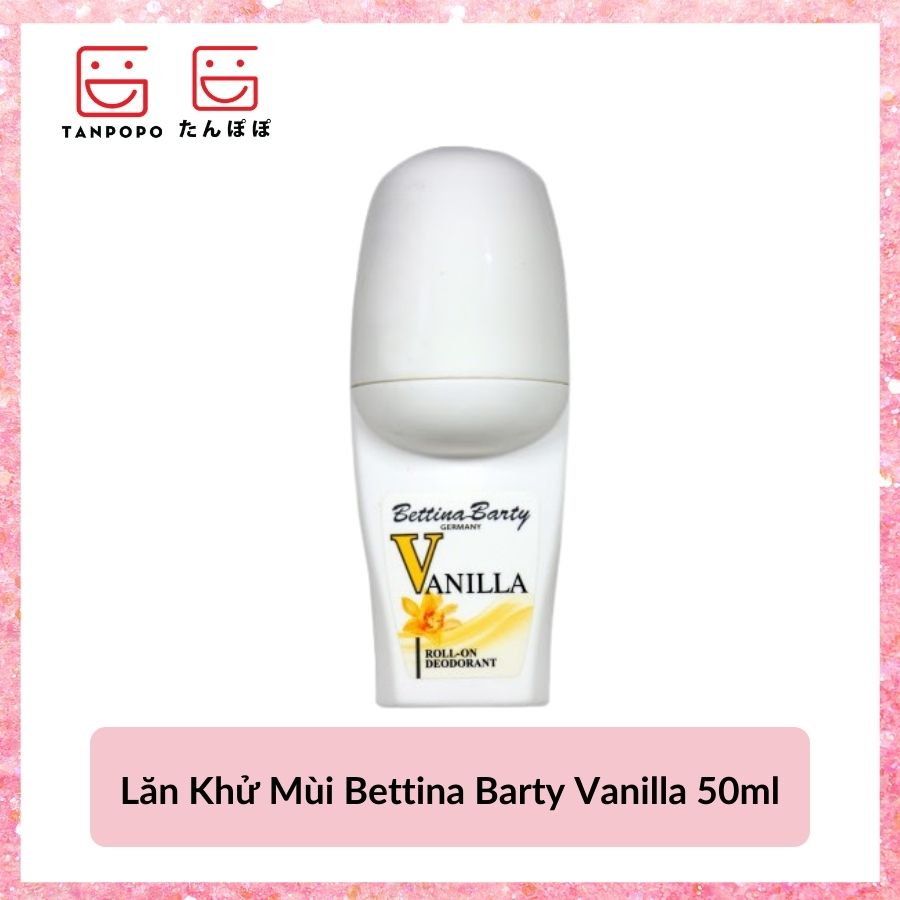 Lăn Khử Mùi Bettina Barty Vanilla 50ml