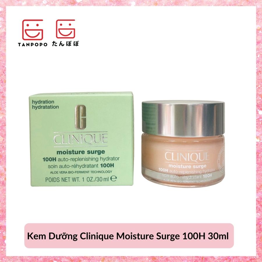 Kem Dưỡng Clinique Moisture Surge 100H 30ml