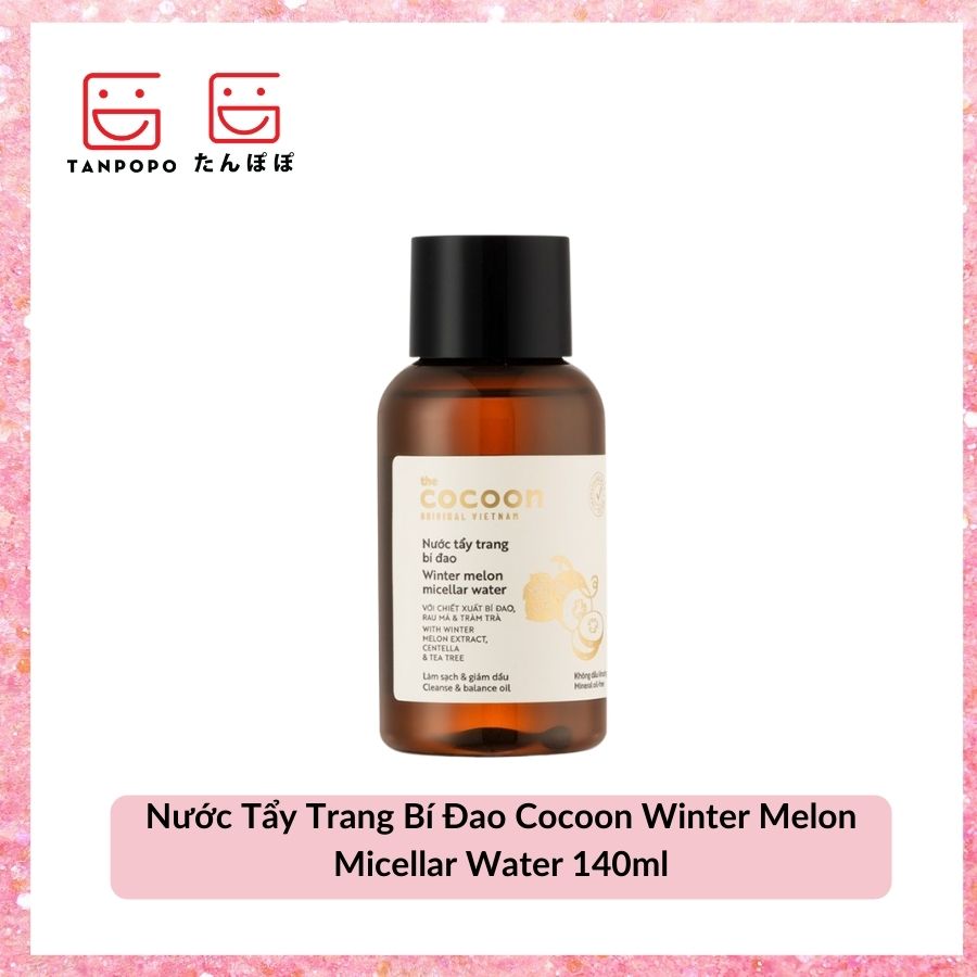 Nước Tẩy Trang Bí Đao Cocoon Winter Melon Micellar Water