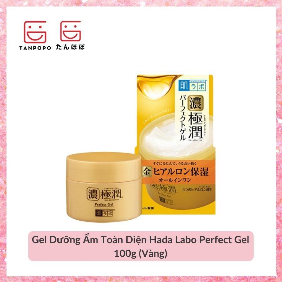 Gel Dưỡng Ẩm Toàn Diện Hada Labo Perfect Gel 100g (Vàng)