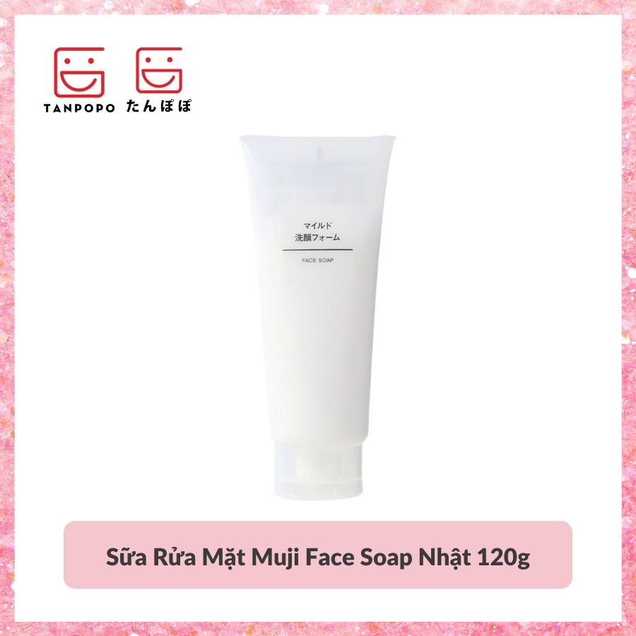 Sữa Rửa Mặt Muji Face Soap Nhật 120g