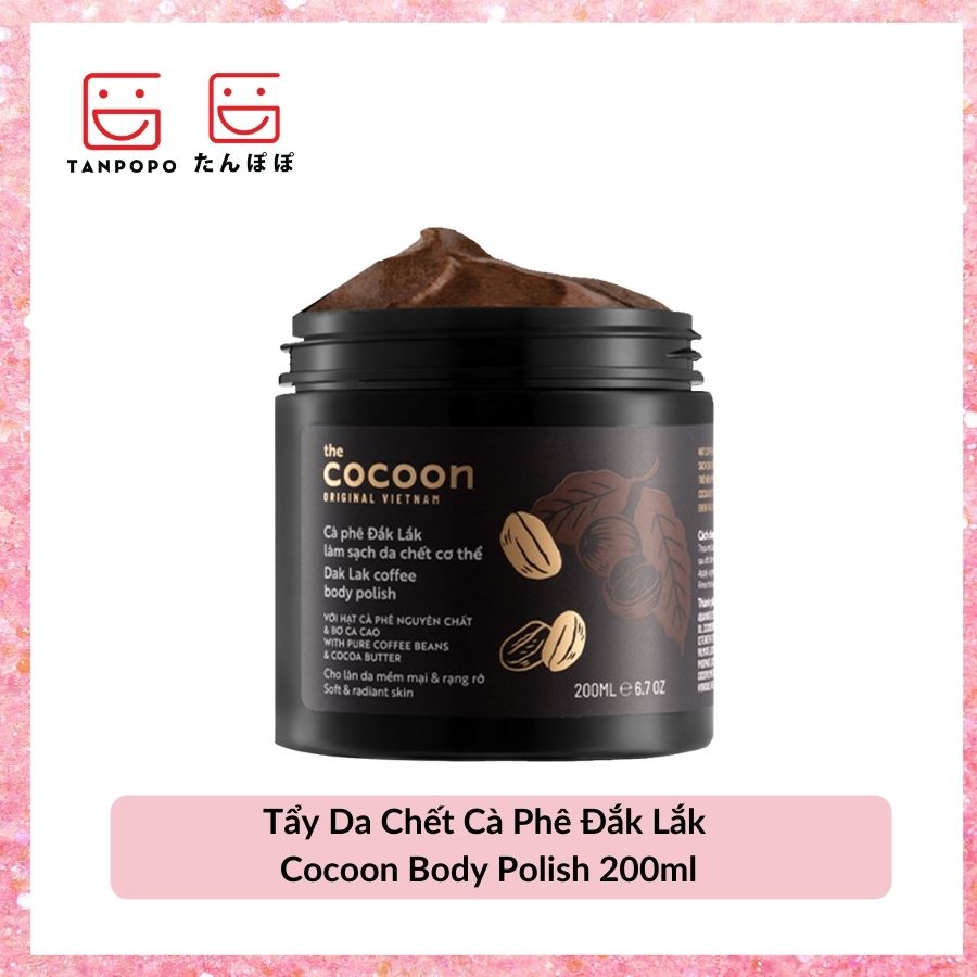 Tẩy Tế Bào Chết Cà Phê Đắk Lắk Cocoon Body Polish