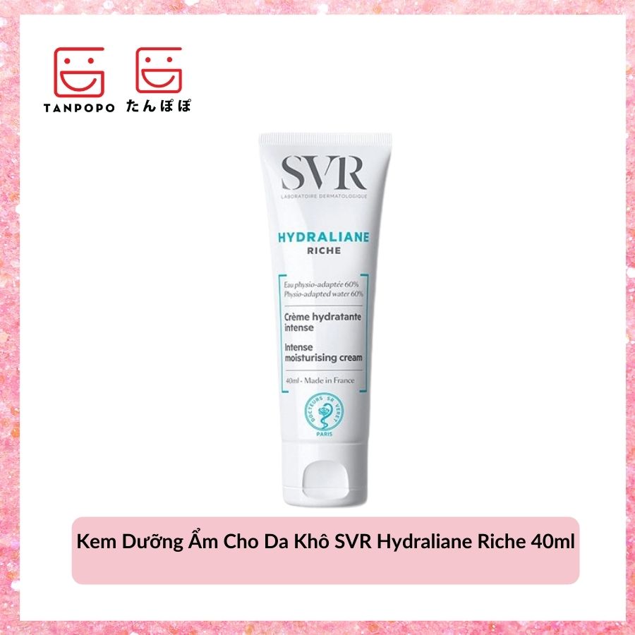 Kem Dưỡng Ẩm Cho Da Khô SVR Hydraliane Riche 40ml