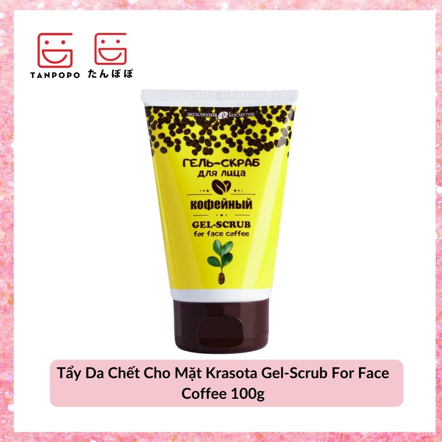 Tẩy Tế Bào Chết Mặt Krasota Gel-Scrub For Face Coffee 100g