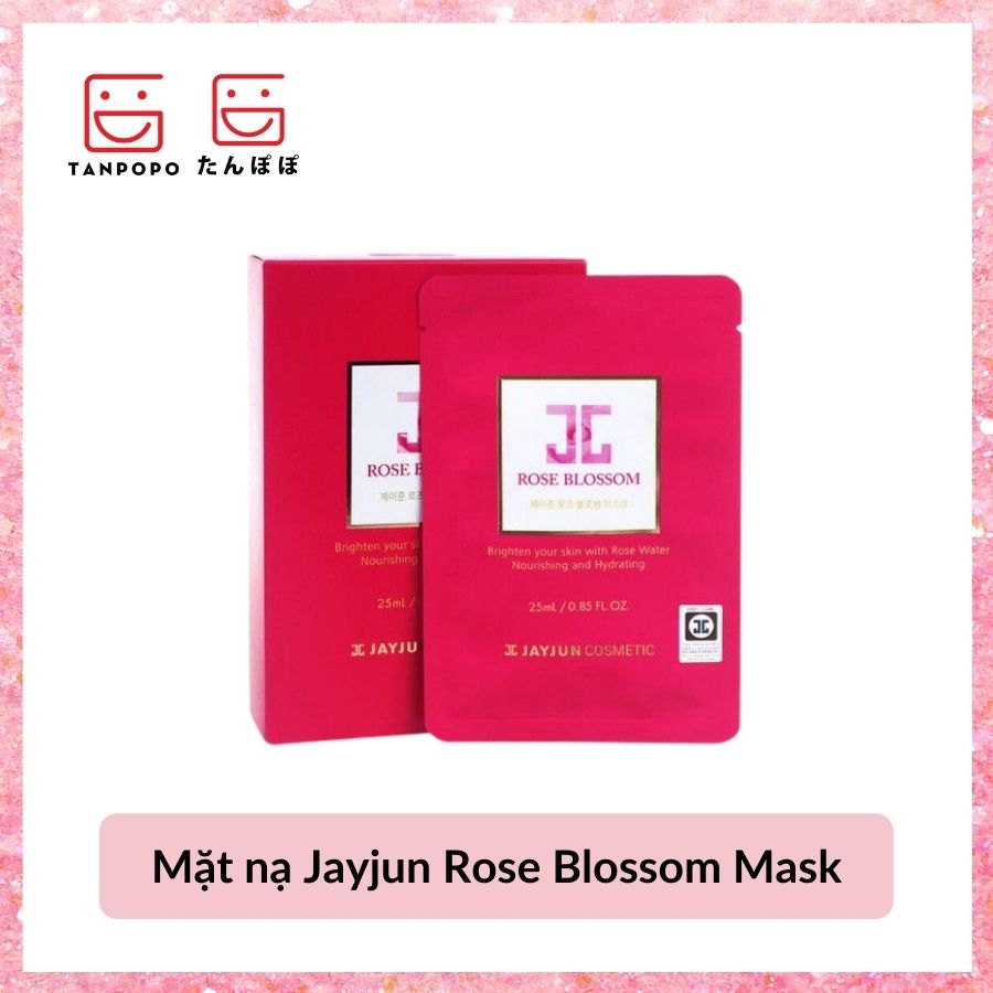 Mặt Nạ Giấy Jayjun Rose Blossom Mask