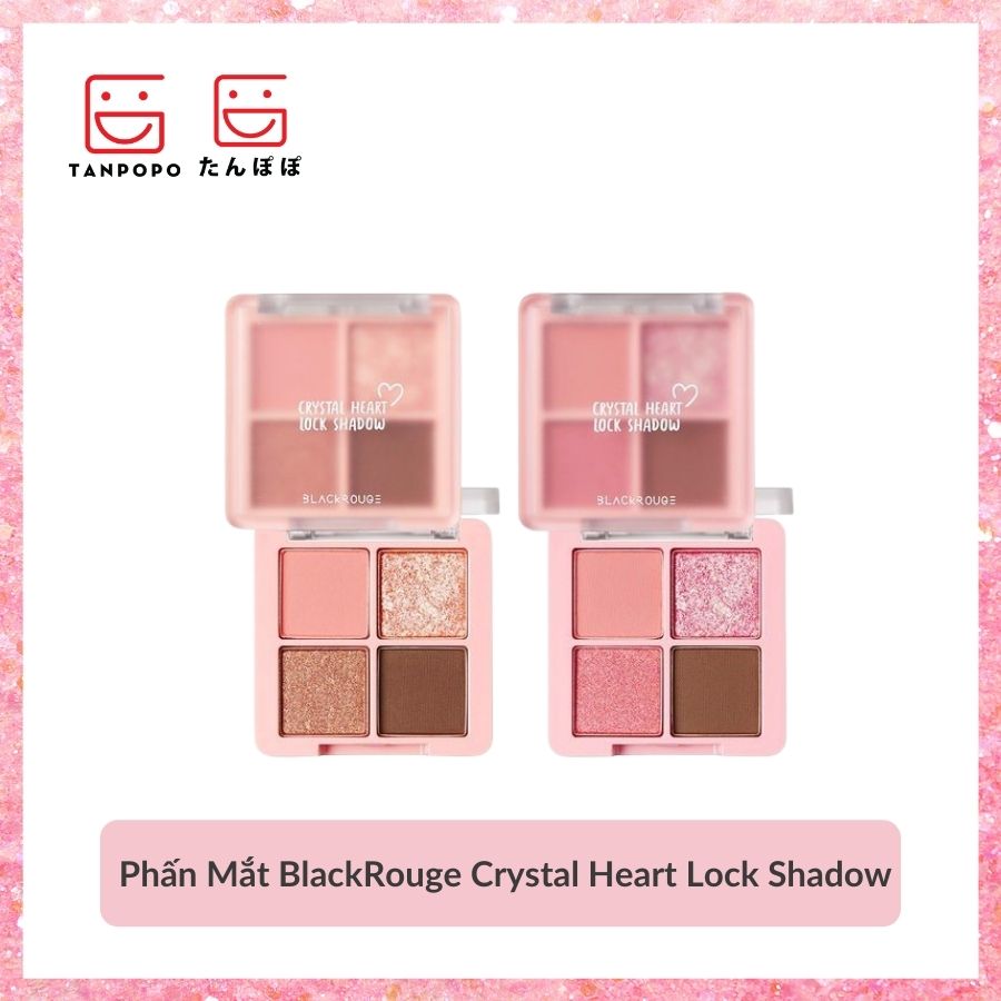 Phấn Mắt BlackRouge Crystal Heart Lock Shadow