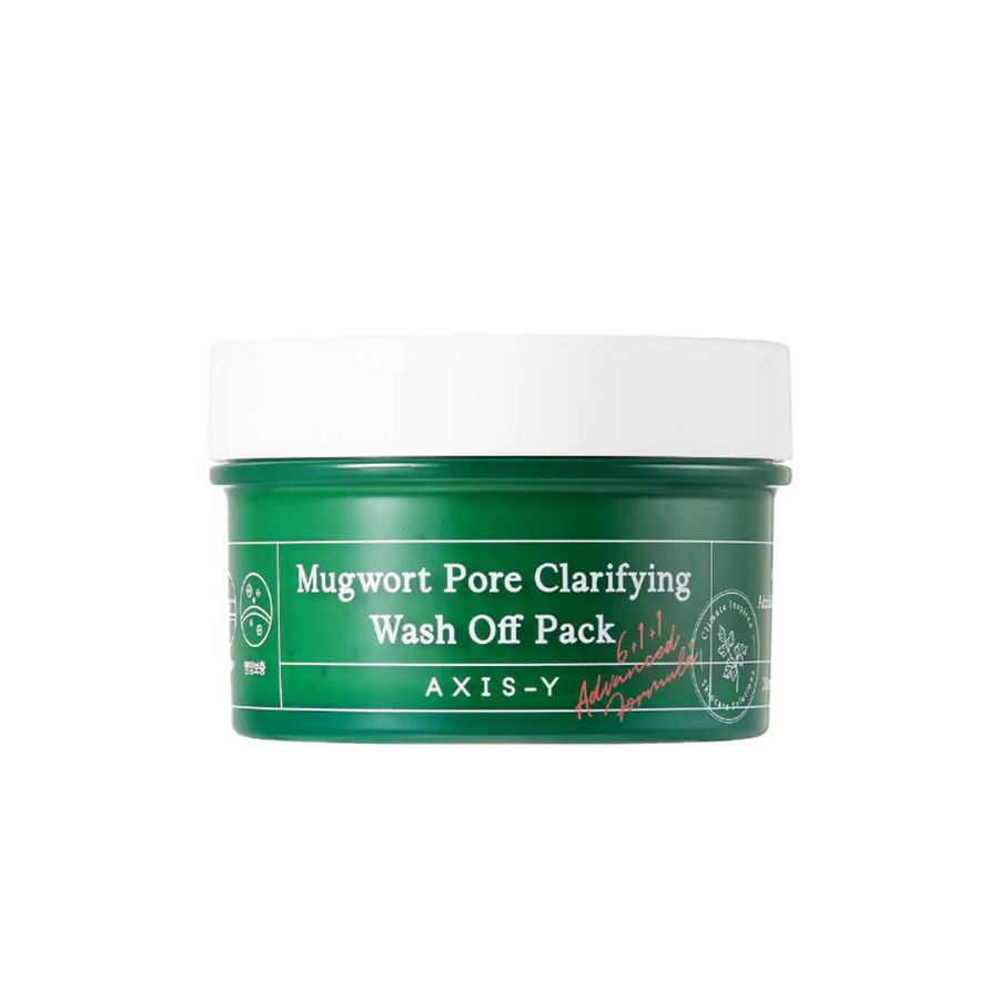 Mặt Nạ Rửa Ngải Cứu AXIS-Y Mugwort Pore Clarifying Wash Off Mask Pack 100ml