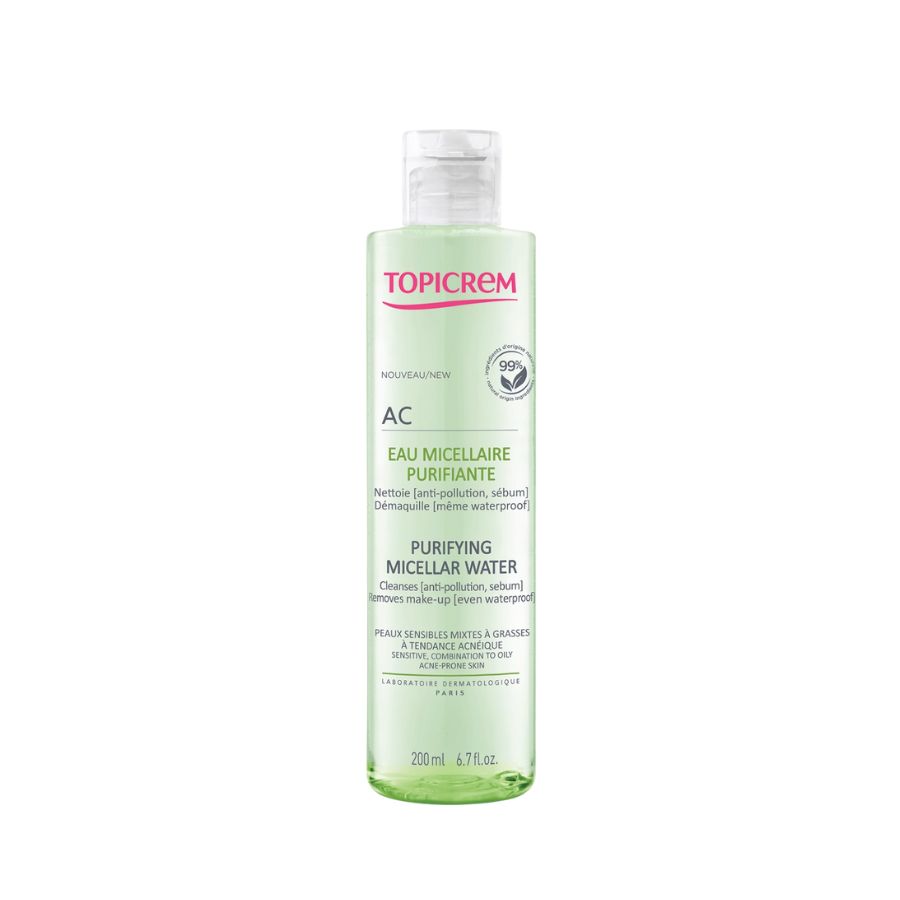 Nước Tẩy Trang Topicrem Cho Da Dầu AC Purifying Micellar Water 200ml