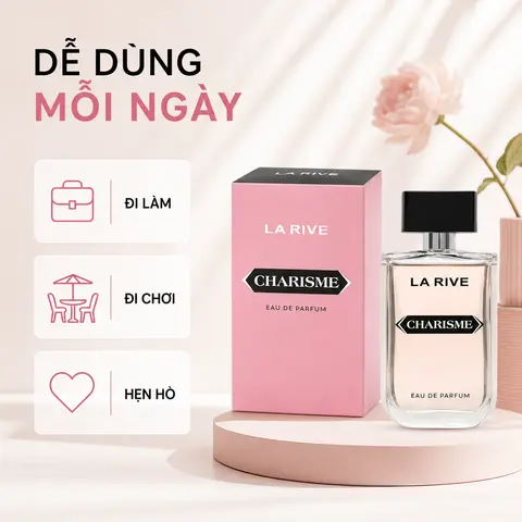 Nước Hoa Nữ La Rive Charisme EDP 90ml