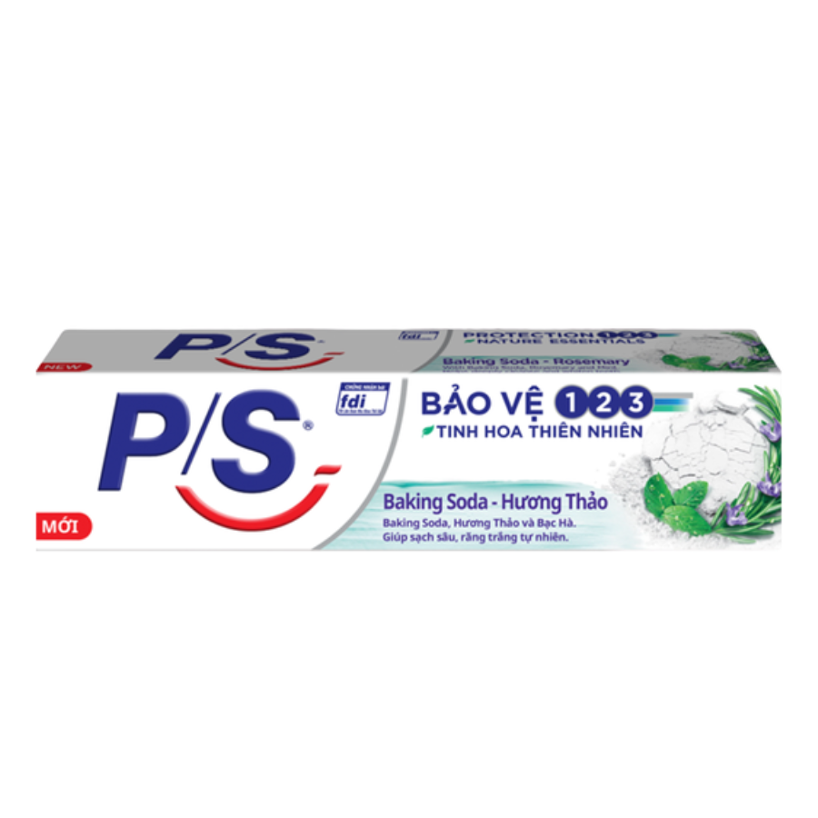 Kem Đánh Răng P/S Bảo Vệ 123 Baking Soda Hương Thảo 180g
