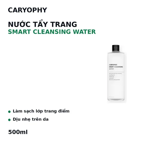 Nước Tẩy Trang Caryophy Smart Cleansing Water 500ml