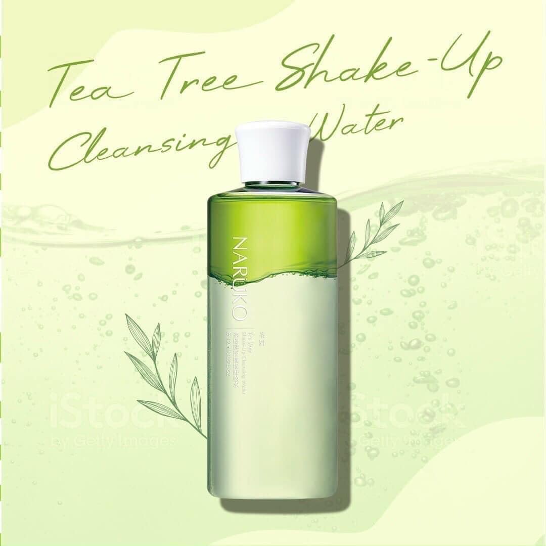 Tẩy Trang Hai Lớp Naruko Tea Tree Shake-Up Cleansing Water 190ml