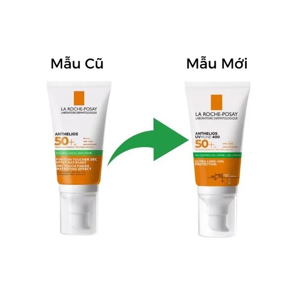 Kem Chống Nắng La Roche-Posay Kiểm Soát Dầu Anthelios 50+ Anti-shine - Vạch xanh 50ml [Không Hương Liệu] [Công Ty] [Mẫu Mới]