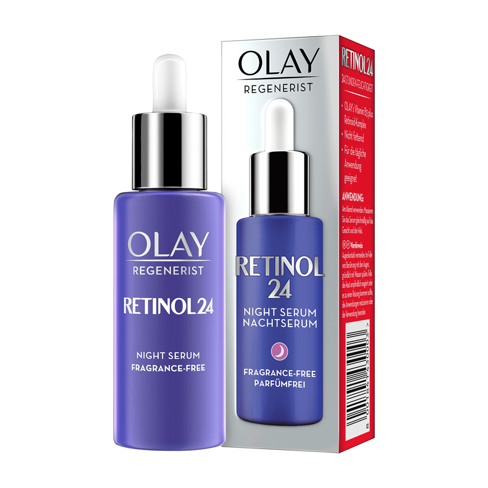 Tinh Chất Ngừa Lão Hóa Olay Regenerist Retinol 24 Night Serum 40ml (Ban Đêm)