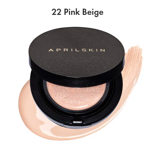 Phấn Nước April Skin Black Magic Snow (Bản Tròn)