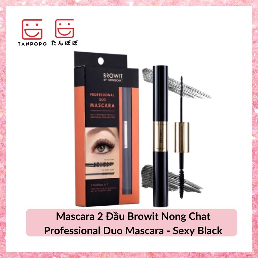 Mascara 2 Đầu Browit Nong Chat Professional Duo Mascara - Sexy Black