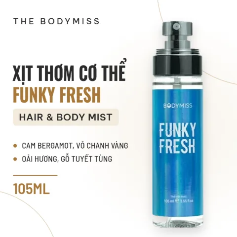 Xịt Thơm Cơ Thể The Bodymiss Hair & Body Mist 105ml