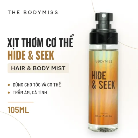 Xịt Thơm Cơ Thể The Bodymiss Hair & Body Mist 105ml