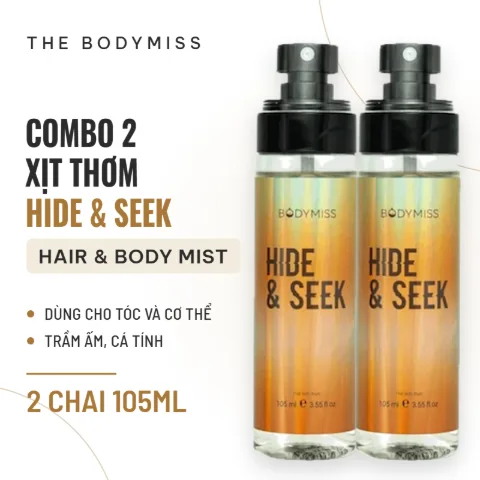 Xịt Thơm Cơ Thể The Bodymiss Hair & Body Mist 105ml