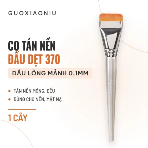 Cọ Tán Nền Đầu Dẹt Guoxiaoniu 370 Foundation Brush