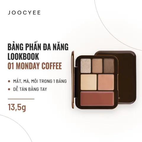 Bảng Phấn Đa Năng 6 Ô Joocyee Lookbook Palette
