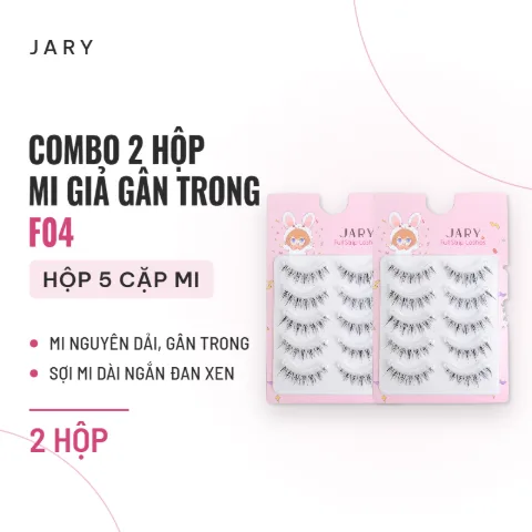 Mi Giả Gân Trong Jary Full Strip Lashes - Combo 2 F04