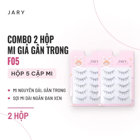 Mi Giả Gân Trong Jary Full Strip Lashes - Combo 2 F05