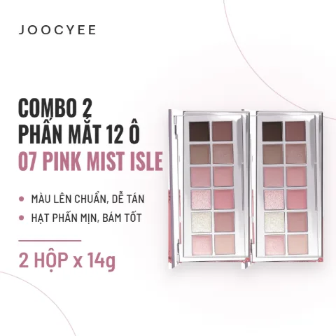 Phấn Mắt Joocyee 12 Ô 12 Shades Eyeshadow Palette 14g
