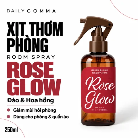 Xịt Thơm Quần Áo, Thơm Phòng Daily Comma Room Spray 250ml