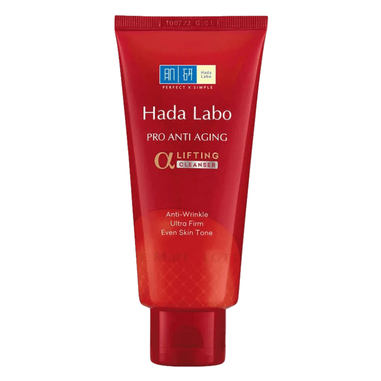 Kem Rửa Mặt Hada Labo Cải Thiện Lão Hóa Da Pro Anti Aging Lifting 80g (Đỏ)