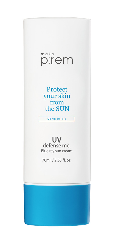 Kem Chống Nắng Make P:rem UV Defense Me Blue Ray Sun Fluid