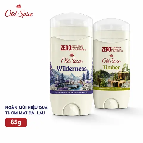Sáp Khử Mùi Old Spice 85g (Sáp Xanh) (Nature Collection) (Nhập Khẩu Mỹ)