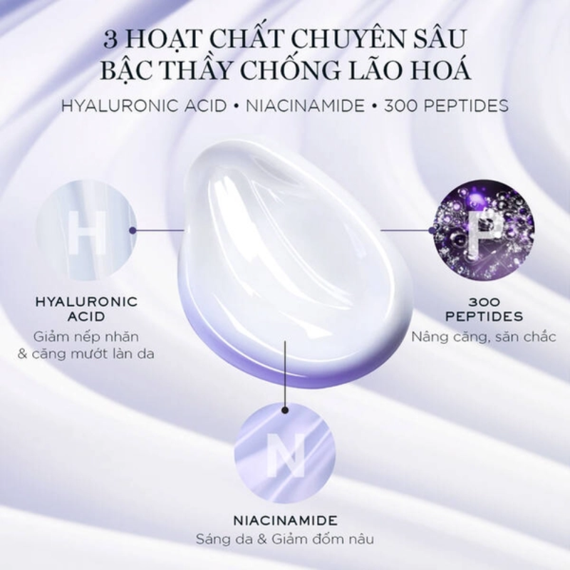 Kem Dưỡng Lancome Renergie H.P.N.300 Peptide Cream 15ml